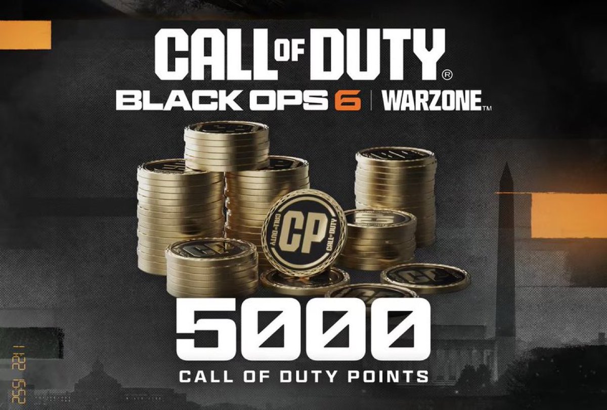 CODBO7Informer's tweet image. By just liking this tweet you’re automatically entered into winning 5,000 COD POINTS!