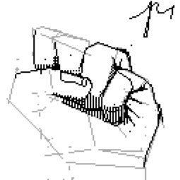 illustrations  by left hand using Newton MessagePad emulator.