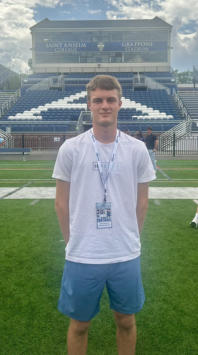 JWarr37's tweet image. Thank you @CoachBraine and @Coach_GageHayes for the invite to campus today! I loved being back on campus and looking forward to continuing the process! #BCM
@MikeRedding1 @Napalm_Kicking @MHSfootballMA