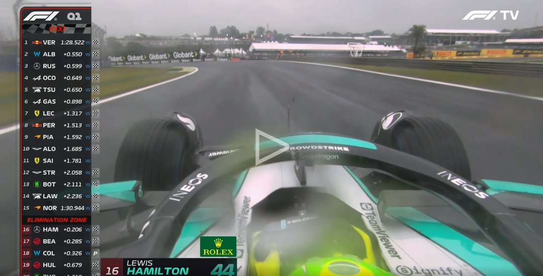 luckysstrikes's tweet image. jfc lewis spent the whole 18 minutes of the brazil24 q1 session in the elimination zone 😭
