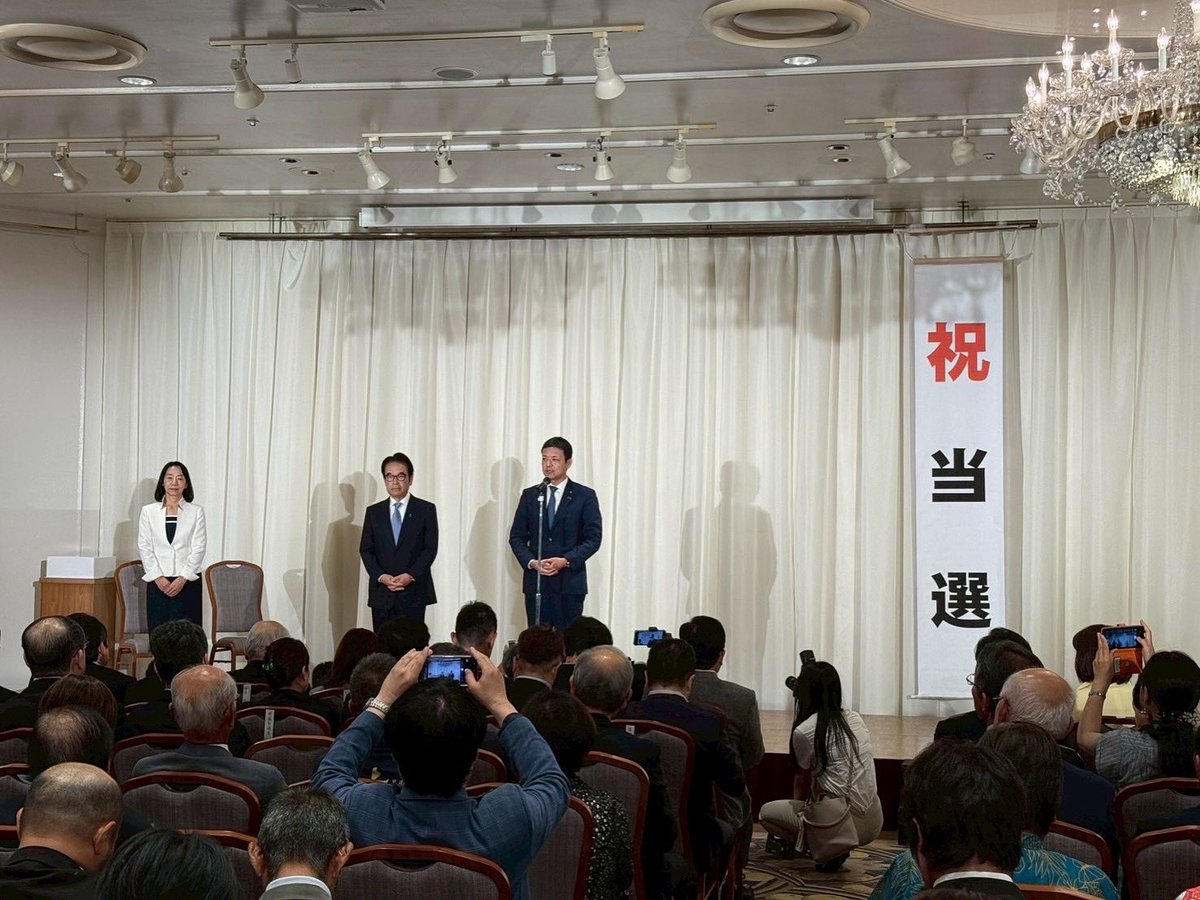 山口県選挙区は北村経夫候補が皆様のおかげで当選を果たすことができました。
おめでとうございます。

しかしながら、全体では大変厳しい結果となりました。
自民党を中心とする政権が衆参での過半数割れとなるのは1955年の結党以来初めて。