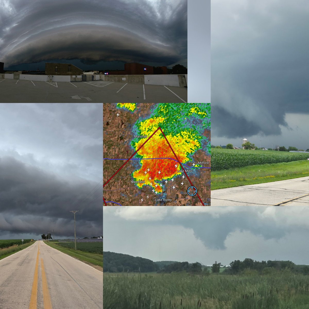 TomPurdyWI's tweet image. What a fun last week it has been, supercells and crazy flooding in Illinois, an unbelievable shelf cloud at home, and a beautiful July supercell that rewarded our patience with a beautiful tornado at the end of its life cycle. #wiwx #ilwx