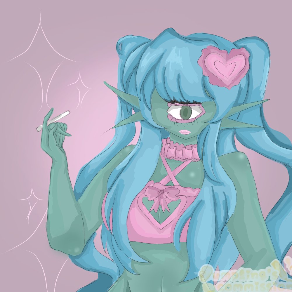 Art trade with <a href="/Grendpateddo/">miao</a> :DD
Their oc:
My art:
Had fun drawing with youuu,they are super sweet and awesome to interact with <33