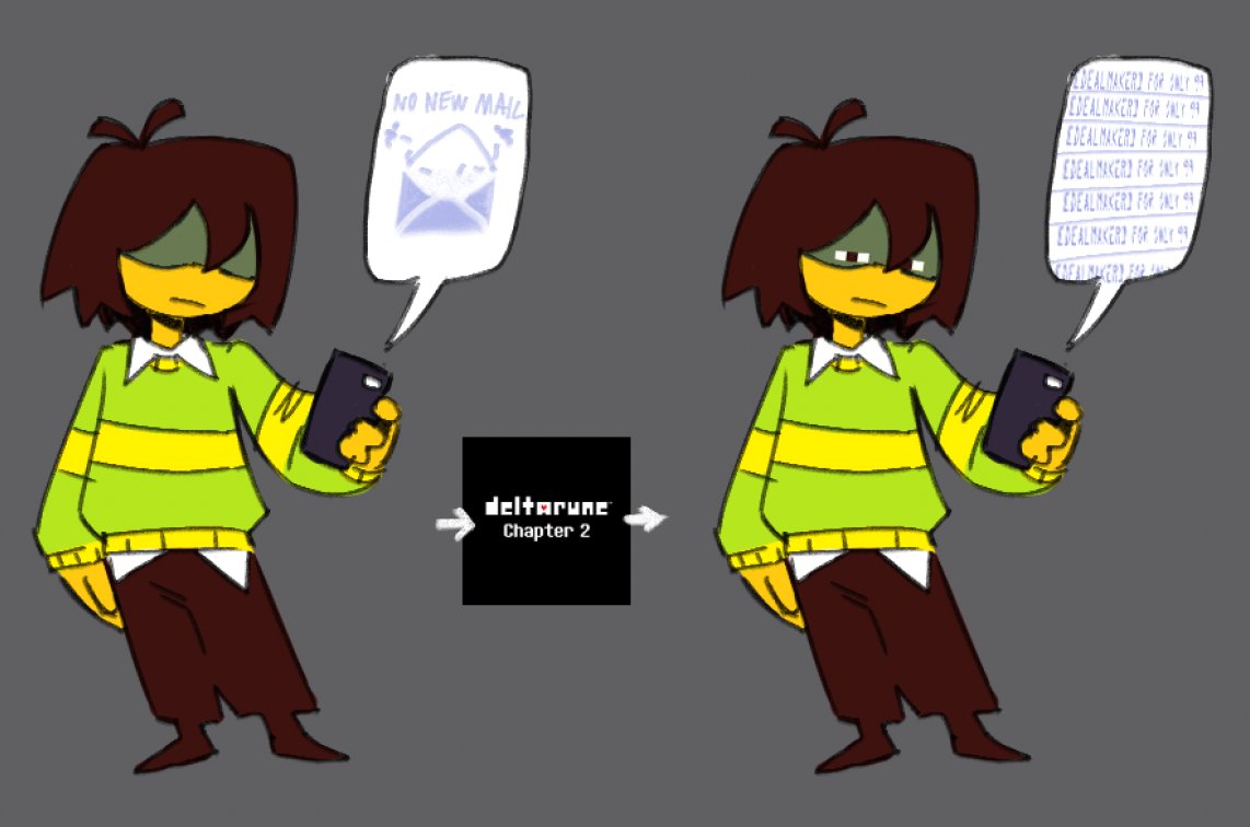 Officiallythat2's tweet image. i saw people wonder what spamton could be in light world since he cant have a physical form and like