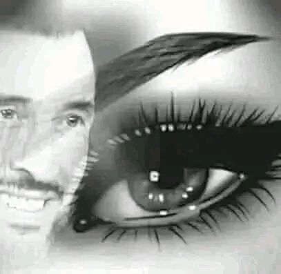 اقرا حروفي وانت تعرف محبتك
ياملهم  احساسي  ترا  لك  قوافي 

في داخلي ضلعين  باالود  ضمتك 
واسقتك من نهر الغلا حب صافي

؛

؛

؛