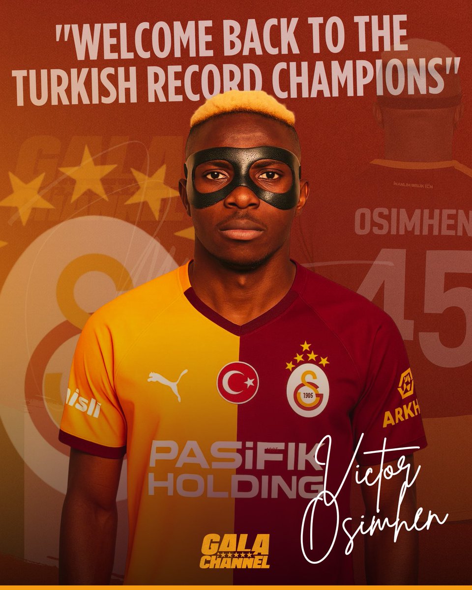 galachannel (@galachannelde) on Twitter photo 🚨🟡🔴 Victor Osimhen zu Galatasaray – HERE WE GO!
🦁 Herzlich willkommen beim türkischen Rekordmeister! <a href="/victorosimhen9/">Victor Osimhen</a> 🚨🟡🔴 Victor Osimhen zu Galatasaray – HERE WE GO!
🦁 Herzlich willkommen beim türkischen Rekordmeister! <a href="/victorosimhen9/">Victor Osimhen</a>