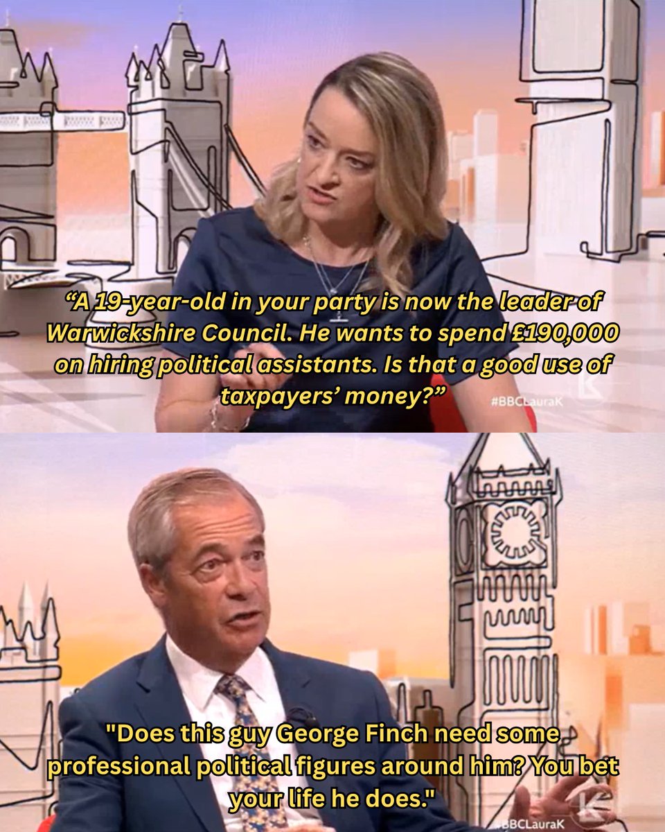 With friends like Nigel Farage you really don't need enemies!!   Humiliating for the poor kid.