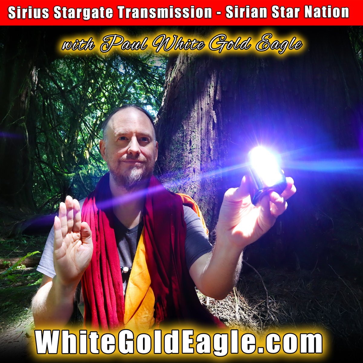 PaulGoldEagle's tweet image. 🔥 Special Patreon Transmission and Spiritual Ceremony ~Sirius Stargate Transmission and Activation 🕉 Connect with Sirian Star Nation Blue Ray Beings 🔥
patreon.com/posts/sirius-s…
Join Paul White Gold Eagle from a Sacred Portal on Gaia through the Sirius Stargate where Paul Guides…