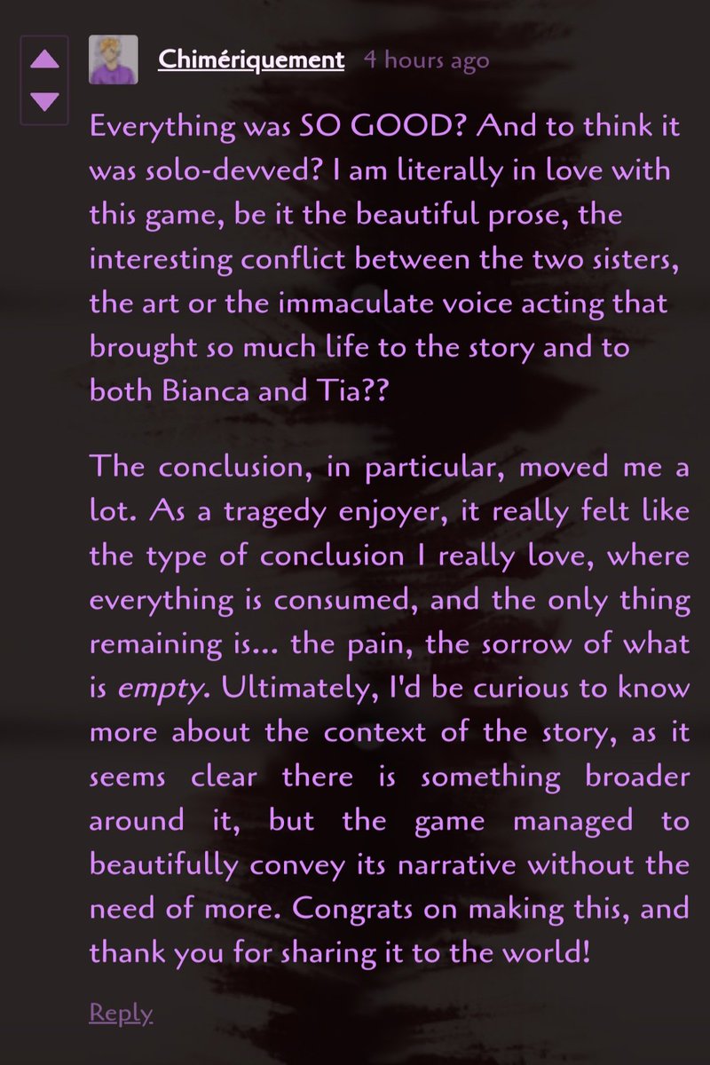 BreeFrankelVO's tweet image. Oh! These? It's nothing, just a bunch of tears in my eyes 🥹
It's always so moving to see people enjoying my work and I'll never lack in showing my love and appreciation for it. I'm gonna keep creating 🙏❤️
