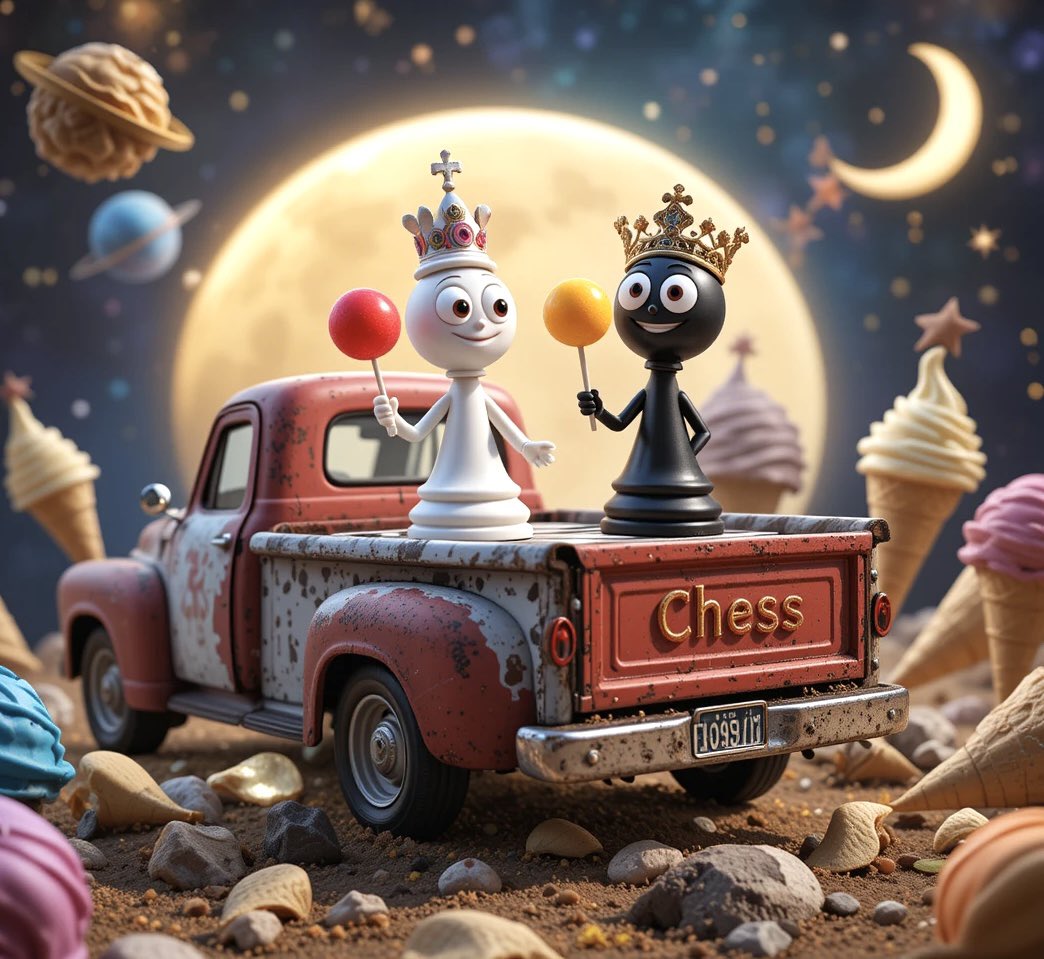 dingydeeny1's tweet image. Headed out to the local Ice Cream shop 
♟️🍭🍦🌙🛻 🔭
#InternationalChessDay
#NationalIceCreamDay
#NationalLollipopDay
#NationalMoonDay
#NationalUglyTruckDay
#SpaceExplorationDay