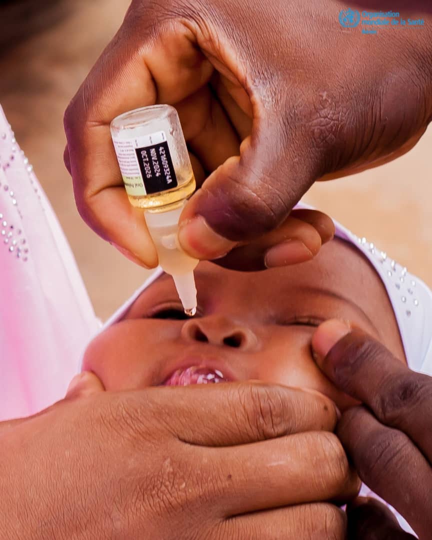 oms_benin's tweet image. 2ème Tour de la Campagne de #vaccination 💉💧 contre la #Poliomyélite
🗓️ 19-21 juillet 2025
3️⃣ jours de campage nationale
pour #proteger ➕️ 4️⃣ millions d'#enfants de 0️⃣ à 5️⃣9️⃣ mois !
Accueillons les équipes de vaccination.
Ensemble, construisons un avenir sans polio.…