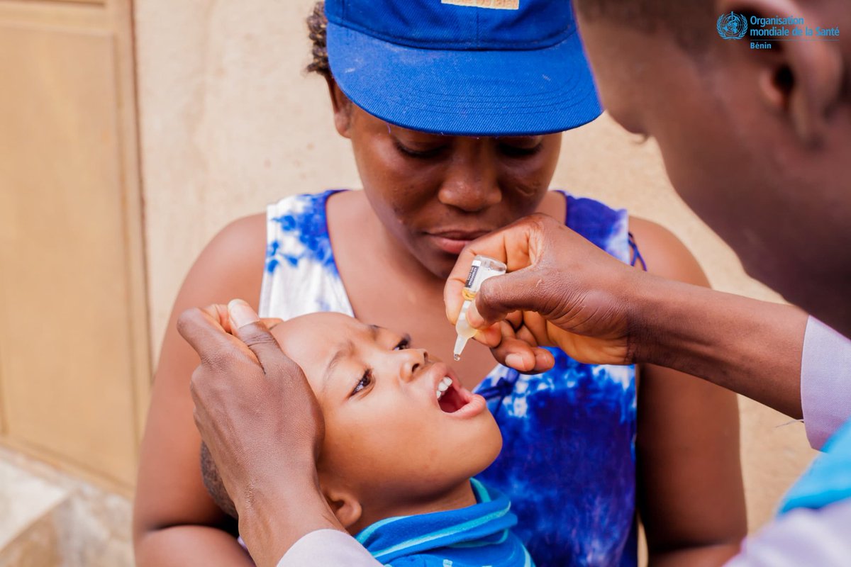 oms_benin's tweet image. 2ème Tour de la Campagne de #vaccination 💉💧 contre la #Poliomyélite
🗓️ 19-21 juillet 2025
3️⃣ jours de campage nationale
pour #proteger ➕️ 4️⃣ millions d'#enfants de 0️⃣ à 5️⃣9️⃣ mois !
Accueillons les équipes de vaccination.
Ensemble, construisons un avenir sans polio.…
