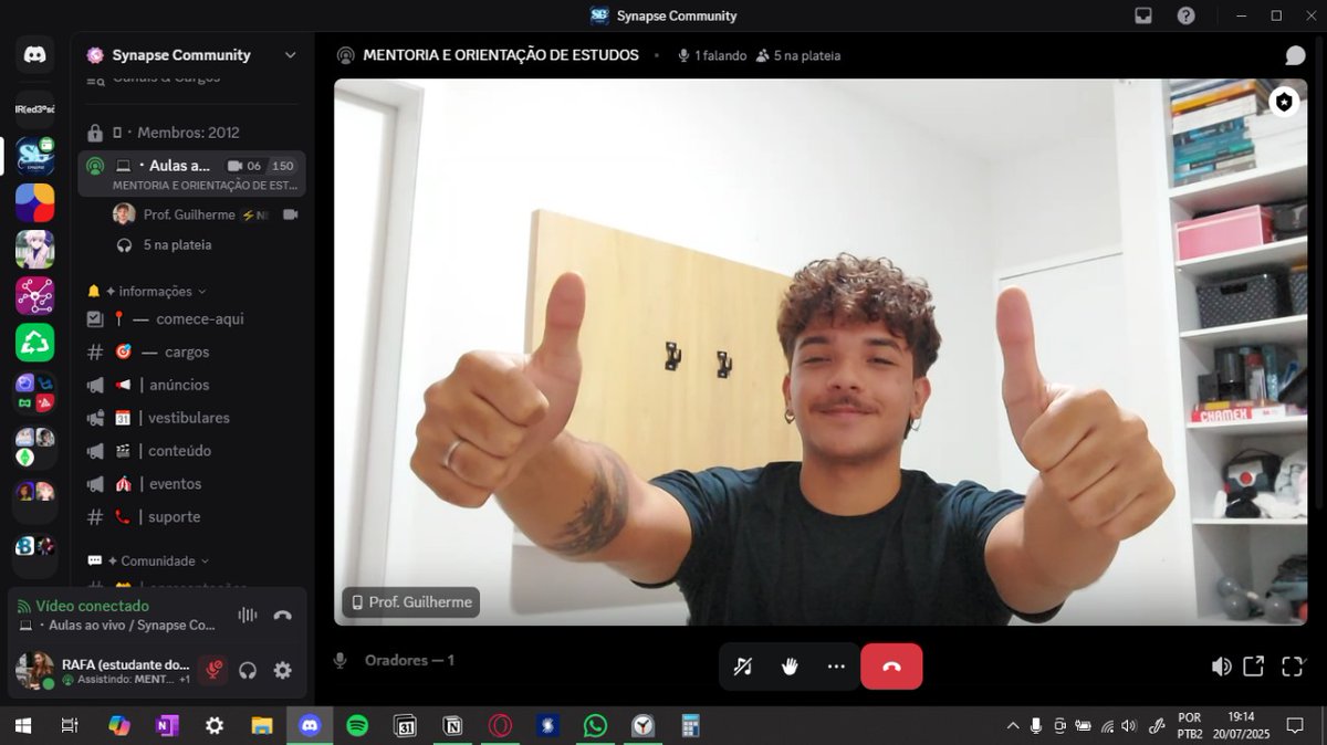 Rafa Felis odeia binômio de Newton (@rafa_rafa04) on Twitter photo Mentoria com o melhor <a href="/oprofguilherme/">Guilherme Souza</a>
A aula de hoje foi realmente um tapa de CONSCIÊNCIA na cara Mentoria com o melhor <a href="/oprofguilherme/">Guilherme Souza</a>
A aula de hoje foi realmente um tapa de CONSCIÊNCIA na cara