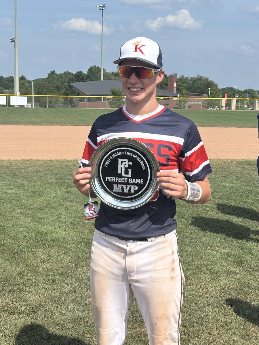 Been blessed to be apart of two great teams this Spring (Portland St. Patrick) &amp; Summer (Cap City Kings). Individual awards come from team success
- 1st Team All State SS
- LSJ Dream Team SS/P
- Perfect Game Great Lakes World Series MVP
