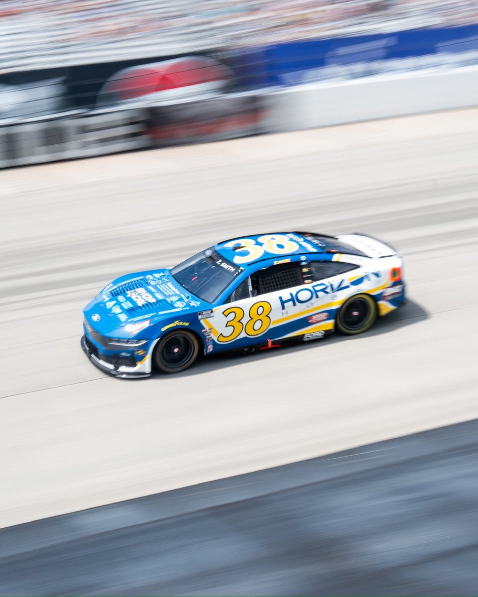 ZaneSmith's tweet image. Was gonna be a good day until we got wrecked on a GWC. Solid speed today. Brickyard up next! P22 at Dover
