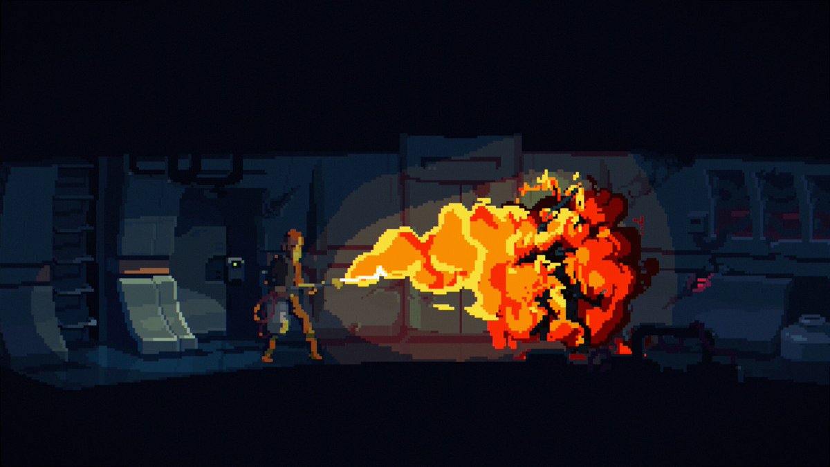 georgebsocial's tweet image. So here's my Steam review on "The Drifter". I loved it.
store.steampowered.com/app/1170570/?s…
---
Okay Boss, here we go.
The Drifter is the Doom/Half-Life of point and click adventures. It's bar raising, in my opinion and tries to drag the genre kicking and screaming into the future.
What…