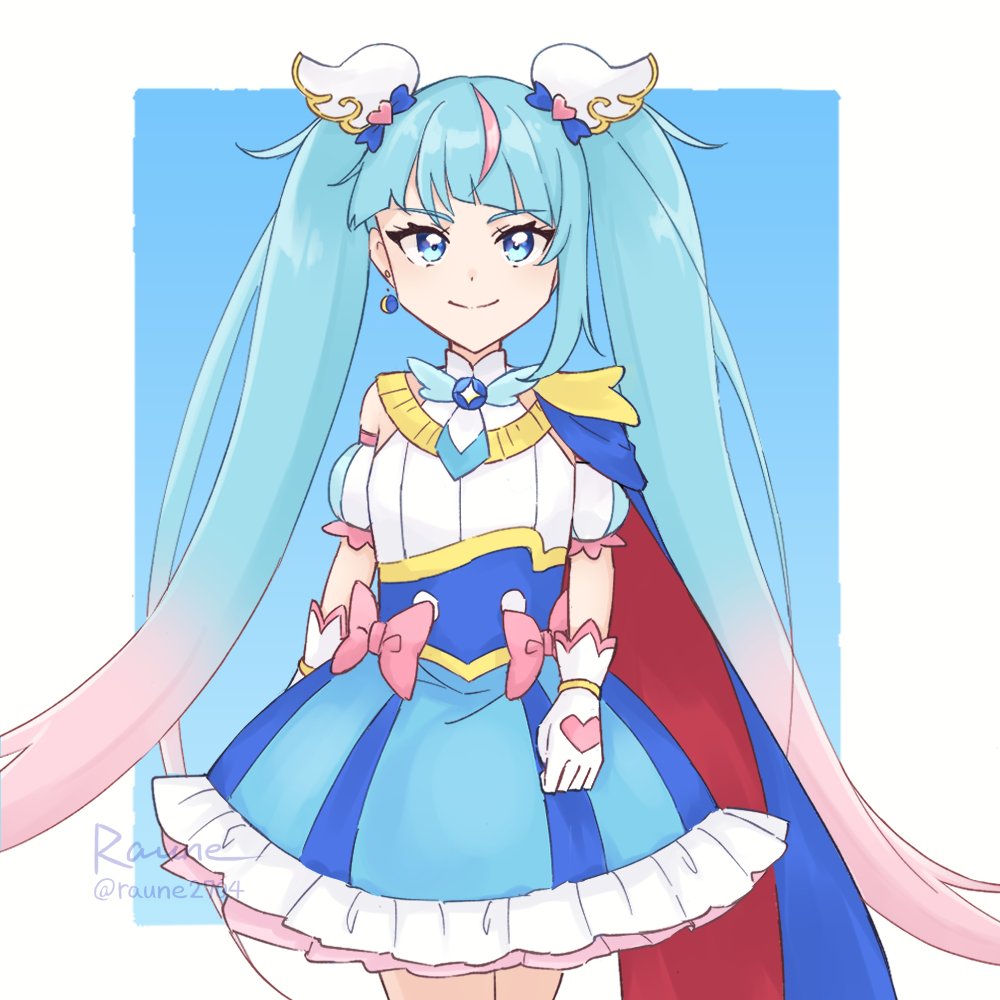 raune2704's tweet image. フォロワーさんの推しが描きたい③
キュアスカイ！私も大好きです