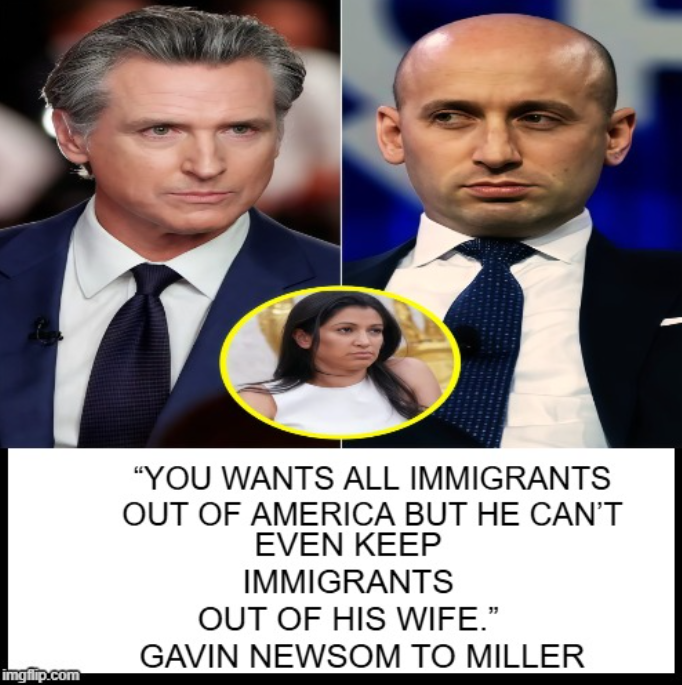 FMoniteau's tweet image. Gavin Newsom destroys Stephen Miller with one line!
#GavinNewsom #StephenMiller #Immigrants
#Trump #MAGA #MAGAMorons #MAGACultMorons
