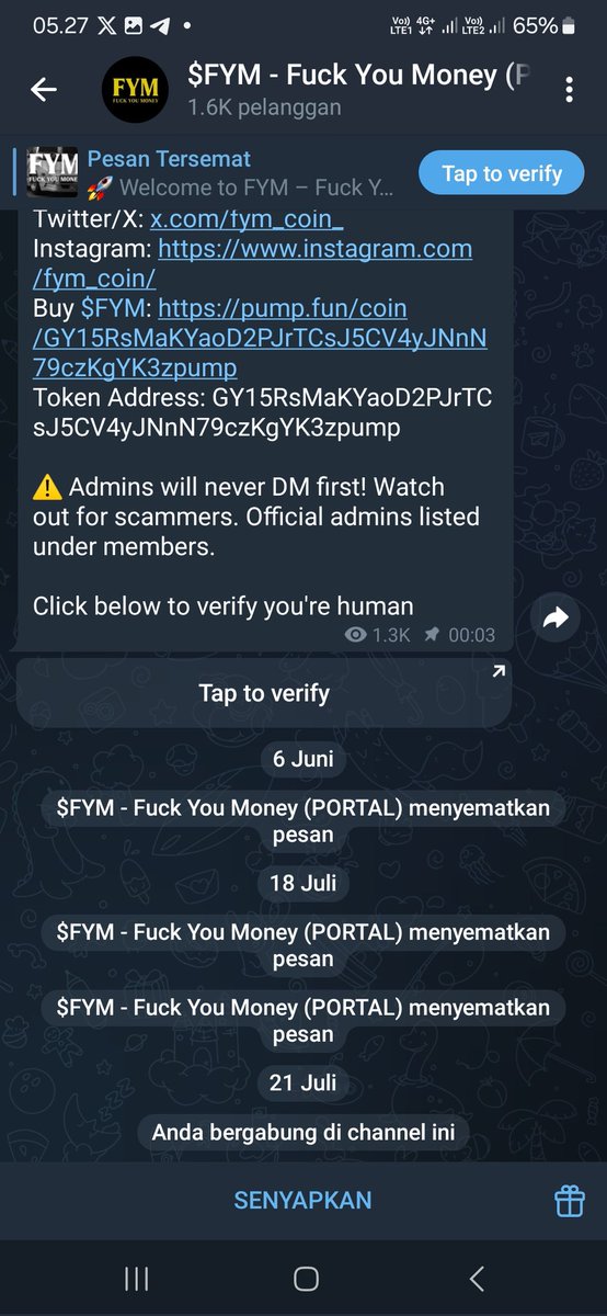 0xAdxxdrop's tweet photo. @fym_coin_ done ✅

G9AXkAfhxbzW2gzZDXmrn62jLW44KgWaHoEBVqUrVWos https://t.co/XkNtCS5IJV