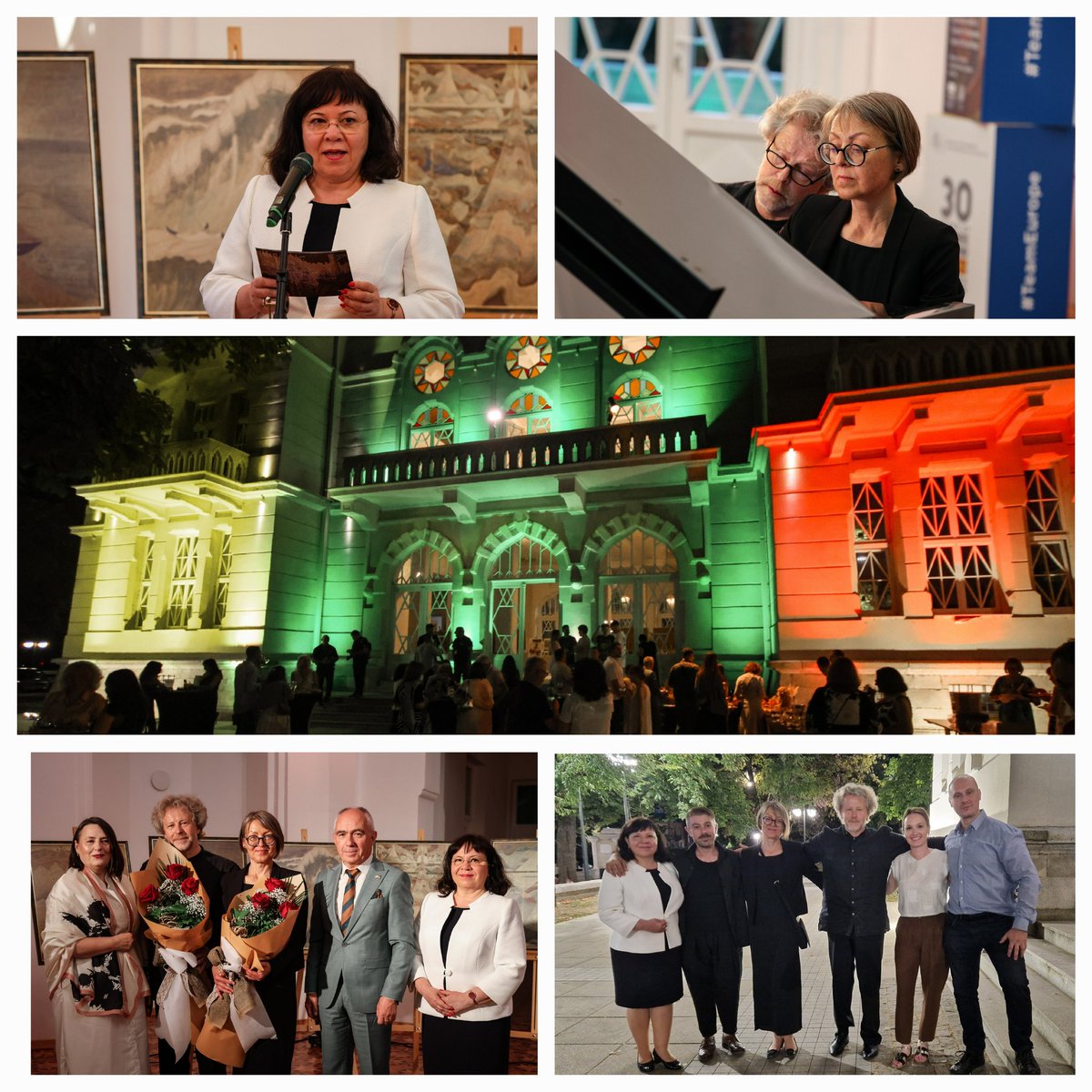 VilmaLTdiplomat's tweet image. Unforgettable 🇱🇹 night of music & art in Bitola — 🇲🇰 city of consuls & piano — marking #LTMK30 through Čiurlionis’ universe, brought to life by brilliant 🇱🇹🎹 Duo Zubovas. Grateful to Mayor Dr. Toni Konjanovski & all who joined. ❤️Thanks to Europe House Bitola team!#Čiurlionis150