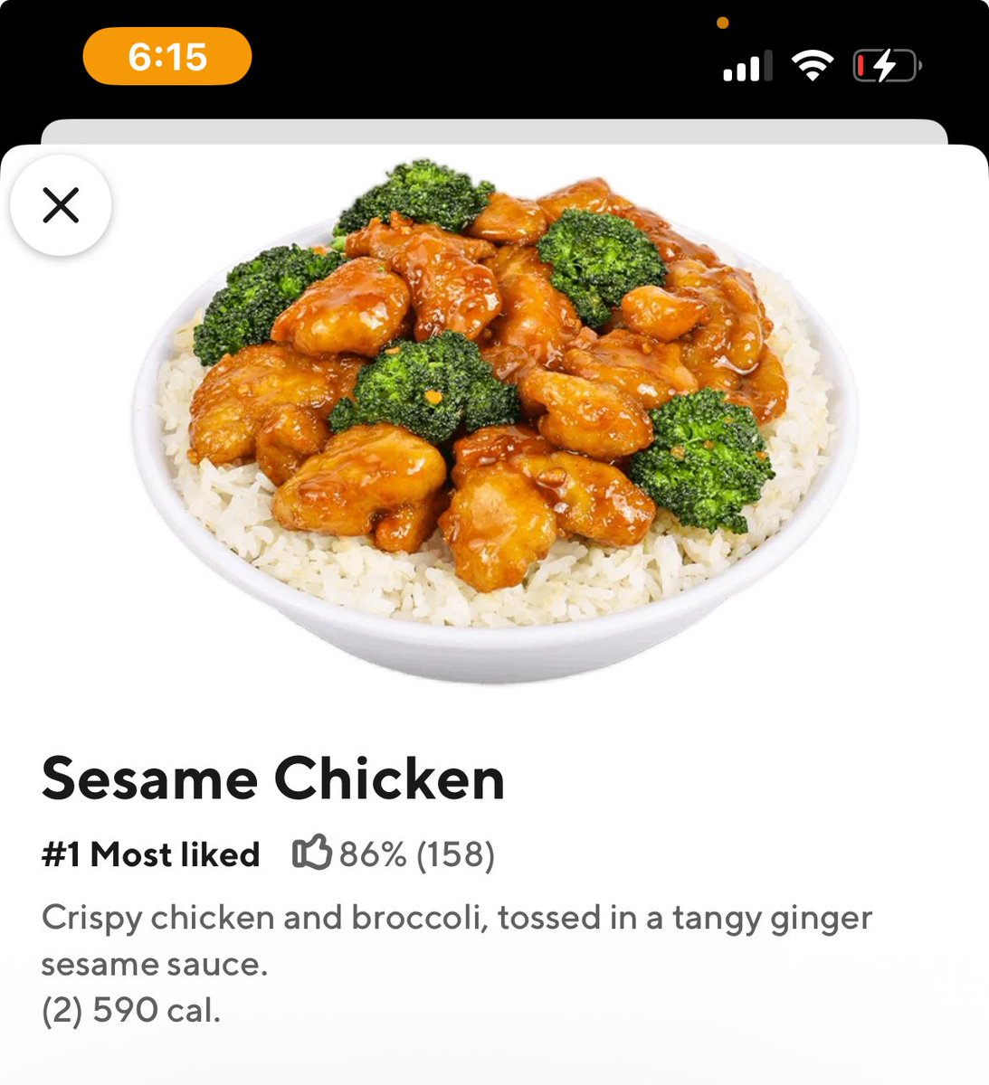 abt to order doordash (not chili’s btw) which one should i get??