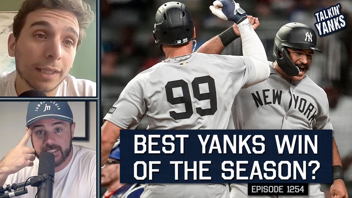 TalkinYanks's tweet image. Was last night the best win of the Yankees season?
WATCH: youtube.com/live/mRojFNwDC…
LISTEN: podcasts.apple.com/us/podcast/tal…