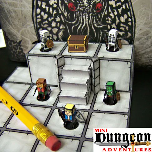 Tektonten's tweet image. Miniature papercraft dungeon RPG game - tektonten.blogspot.com/2025/07/mini-p… #rpg 

#papiermodell #papírovýmodel #ペーパークラフト #printable #bouwplaat #bastelbogen #recortable #papercraft #papermodel #cardmodel