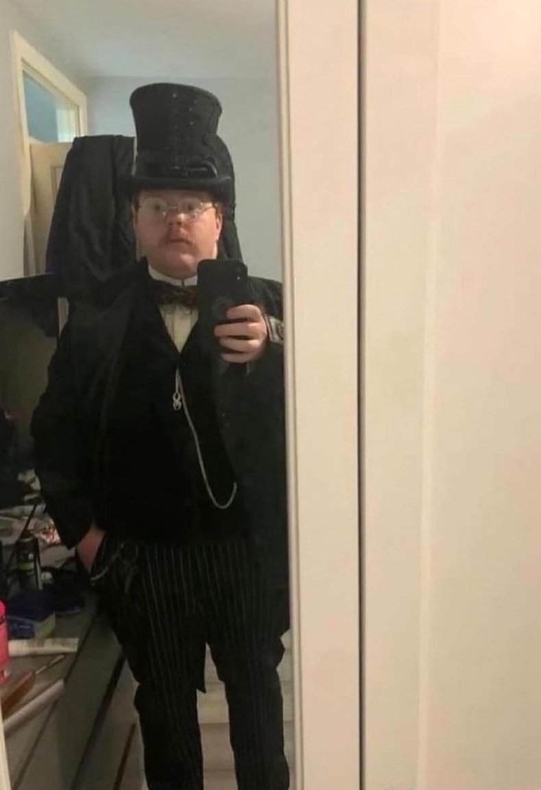My dear lady, may I say that you look absolutely ravishing this evening? Your gown is simply exquisite, and the way it catches the light is nothing short of enchanting. I must confess, I find myself quite captivated by your presence. Would you do me the honor of allowing me to