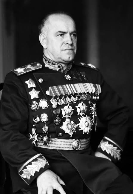 aleksbrz11's tweet image. "The red flag raised in Berlin will always be remembered in the minds of our people as the greatest victory. It will remain in the minds of Germans as a symbol of defeat and humiliation that they will never forget throughout history"
Great Marshal Georgy Zhukov 馃嚪馃嚭