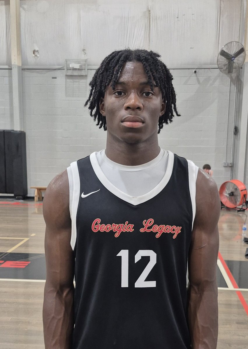 JHillsman's tweet image. '26 Adrian Falayi is a solid hard-working hooper. 20 tough points in Georgia Legacy White OTR finale loss. Was big on the boards, tough paint points and connected on perimeter jumpers. Great hustle, communication and energy on defense. @OntheRadarHoops #Power24