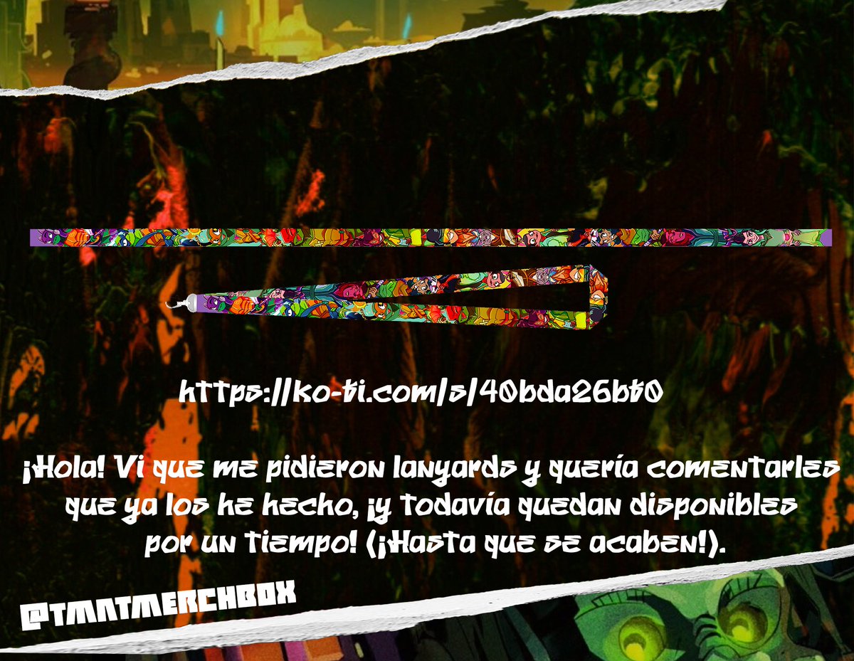 tmntmerchbox's tweet image. ¡Asegúrense de conseguirlos antes de que se acaben! Creo que solo me quedan... 30, jaja.
ko-fi.com/s/40bda26bf0
#rottmnt #tmnt #tortugasninja