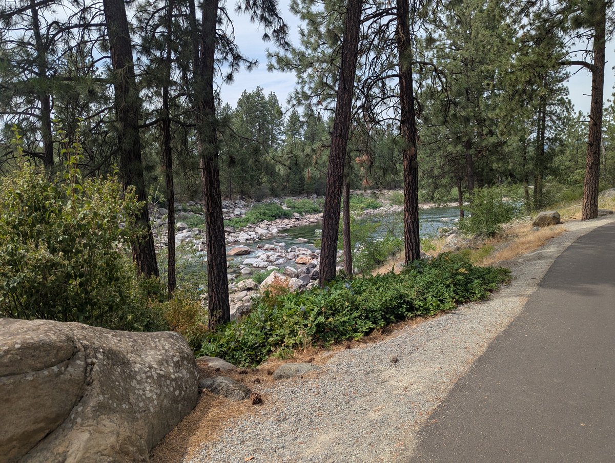 I now live next to a Hiking trail
