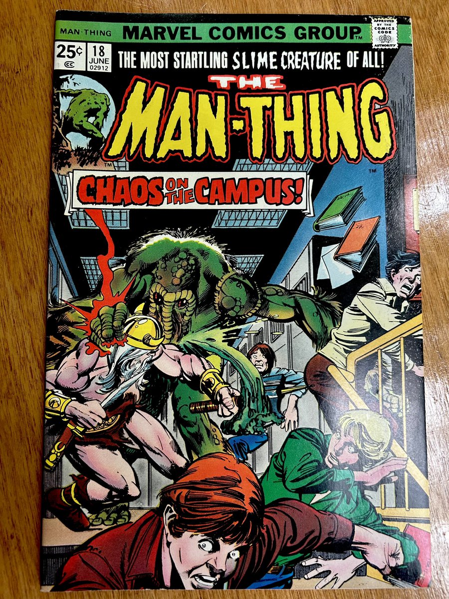 salsdad2018's tweet image. Another Man-Thing this is #18 (1975) trying to finish this run in decent grade raw
