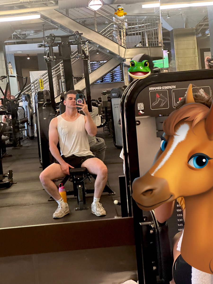 Went to the gym