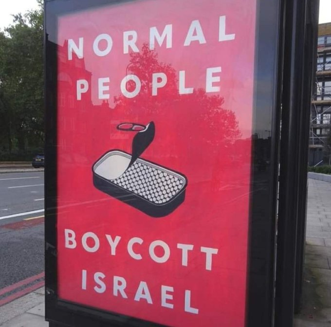 rogerwilliamms's tweet image. Normal people BOYCOTT isr*el