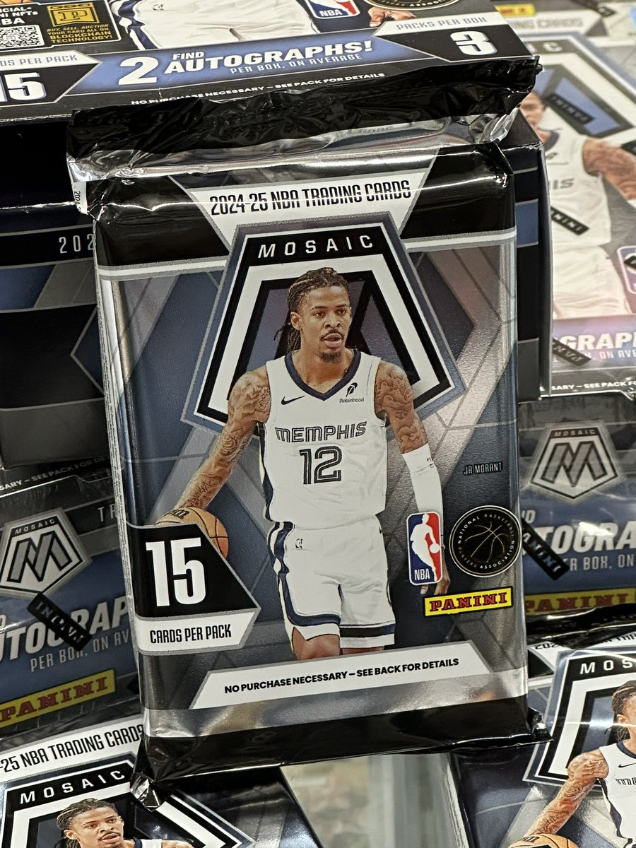 Baseball Cards Plus (@surfcitycards) on Twitter photo RED HOT! New NBA Release now available <a href="/surfcitycards/">Baseball Cards Plus</a> 2024/25 Panini Mosaic Hobby Box and Packs RED HOT! New NBA Release now available <a href="/surfcitycards/">Baseball Cards Plus</a> 2024/25 Panini Mosaic Hobby Box and Packs
