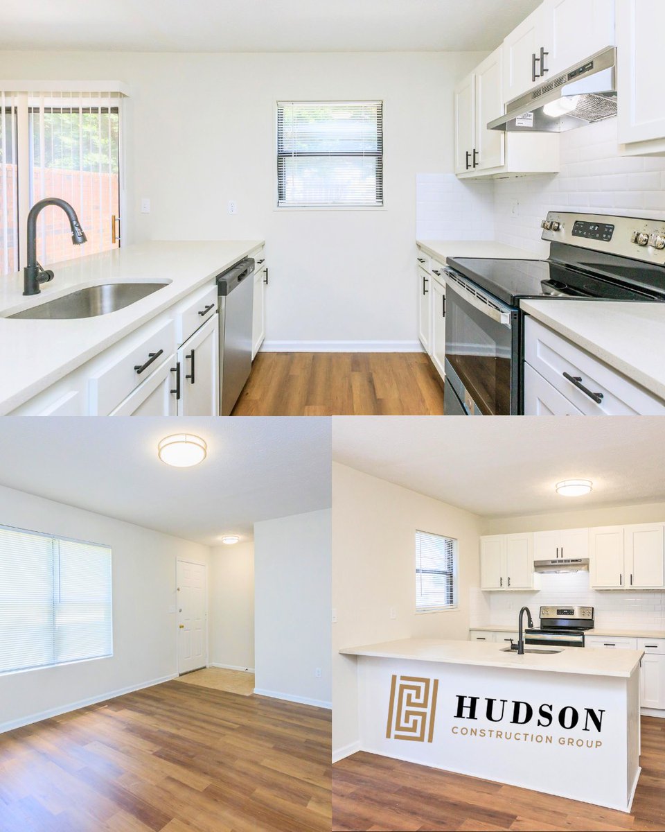 HudsonGroup's tweet photo. Gorgeous transformation! 🌟 Check out the stunning after pics of Claxton Pointe North's kitchen and living room renovation! #HudsonConstructionGroup #kitchenrenovation #livingroomrenovatiom #fyp #RenovationGoals #HomeSweetHome #constructioncompany #upgrades https://t.co/UJZIWQ8XJS
