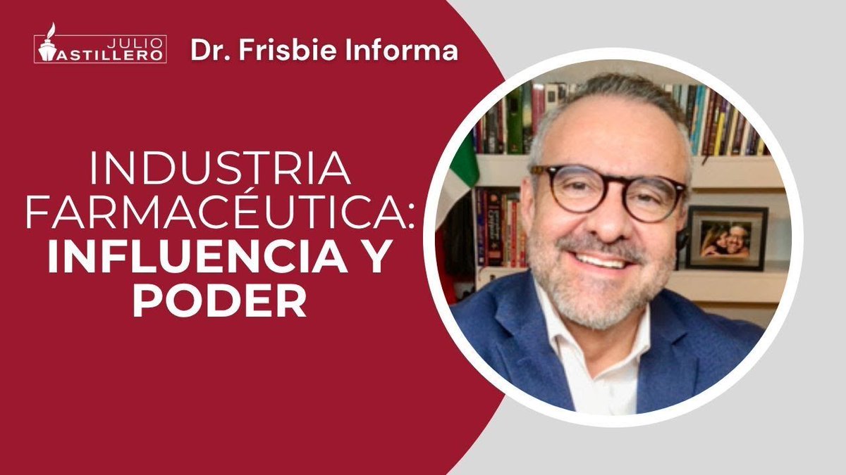 Julio Astillero (@julioastillero) on Twitter photo ¿Sabías que unas cuantas corporaciones deciden qué medicamentos llegan a ti? 🌎💊
El Dr. <a href="/HLFrisbie/">Dr Hector Frisbie ©</a> detalló quiénes son, su influencia y su poder en el mundo 💉👥
Revive el programa aquí 👉🏽acortar.link/V3iI6n
🥼#DrFrisbieInforma
⏰ Sábados a las 7 PM
📱En #CanalAstillero ¿Sabías que unas cuantas corporaciones deciden qué medicamentos llegan a ti? 🌎💊
El Dr. <a href="/HLFrisbie/">Dr Hector Frisbie ©</a> detalló quiénes son, su influencia y su poder en el mundo 💉👥
Revive el programa aquí 👉🏽acortar.link/V3iI6n
🥼#DrFrisbieInforma
⏰ Sábados a las 7 PM
📱En #CanalAstillero