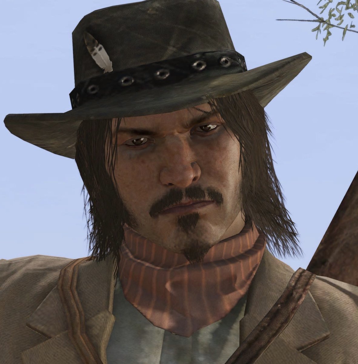 raskolnikovgirl's tweet image. People who think Jack Marston is Escuella's son might be actual retards. Here is the comparison with John Marston in the gentleman attire
#rdrtwt