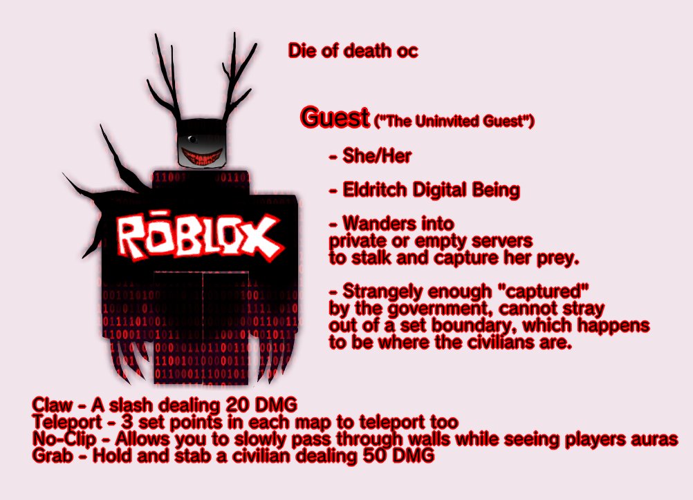 MZMAYH3M's tweet image. my #dieofdeath oc concept, I love how cheesy she looks lol
I just based her abilities off of SCP-106