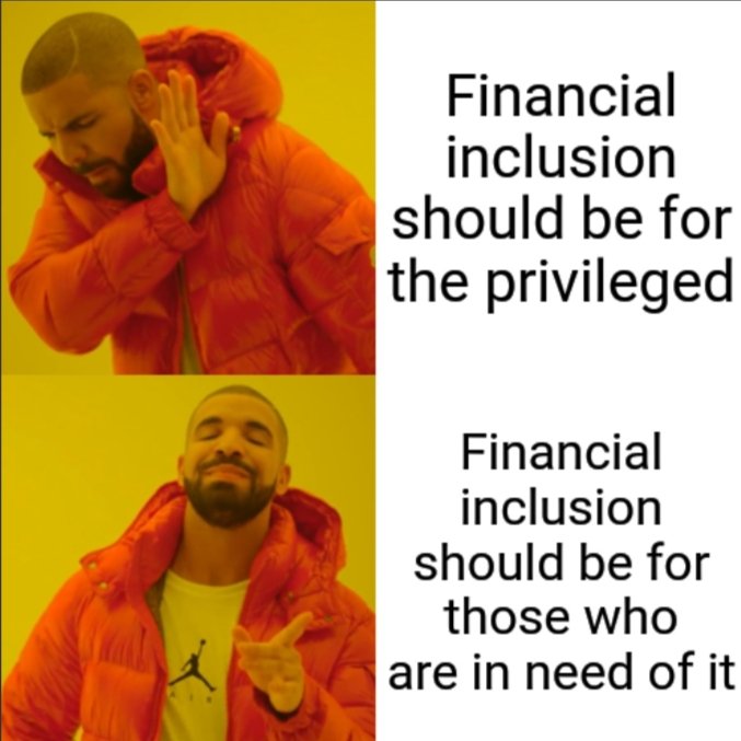 Financial inclusion should be for people who need it and that what <a href="/ayetunetwork/">Ayetu Network</a>  is doing...

#Ayetu #Ayetunetwork #Africa #web3 #blockchain #Crypto #FinancialInclusion