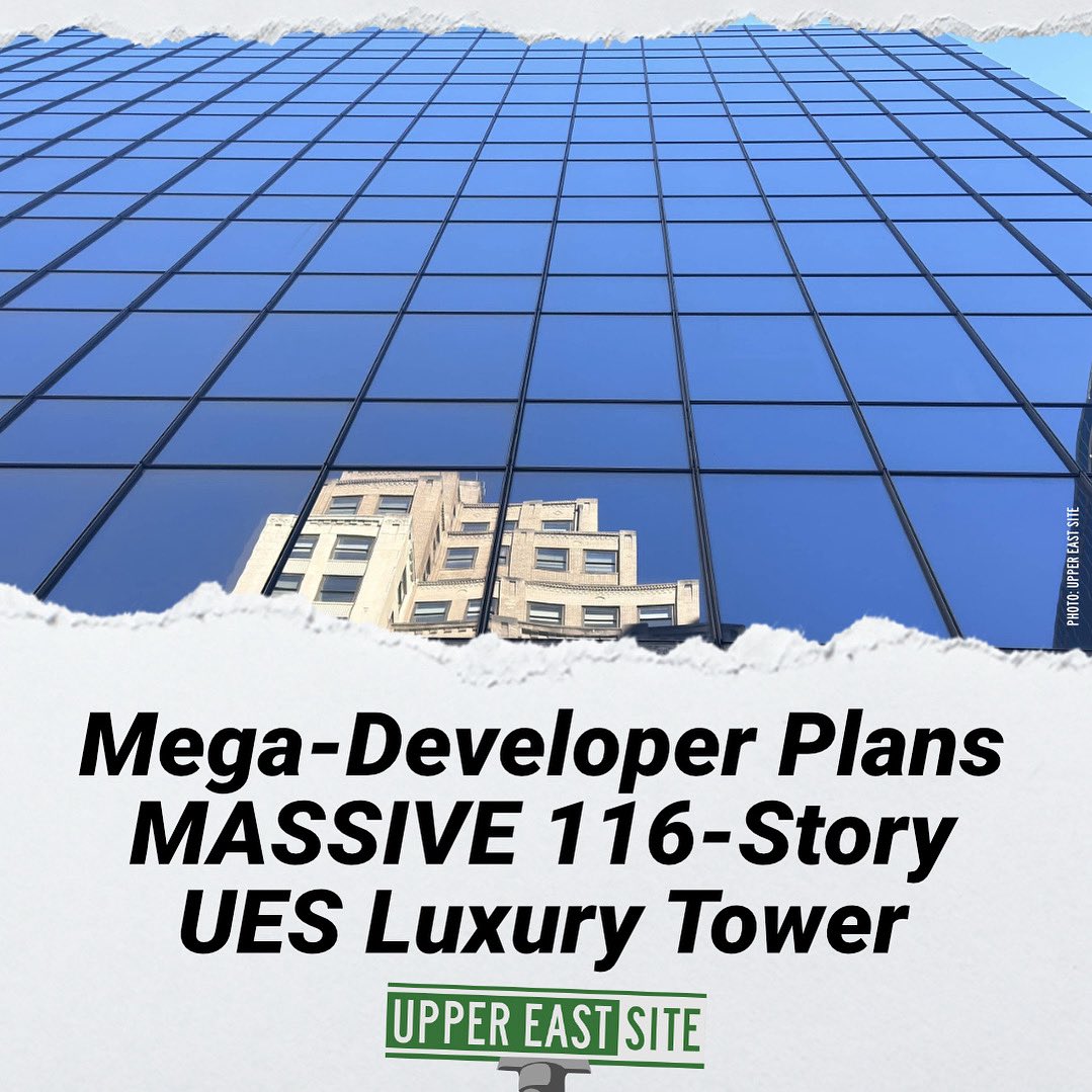 uppereastsiteny's tweet image. A mega-developer is planning to construct the tallest tower ever built on the Upper East Side, which will cast a shadow over Central Park.
uppereastsite.com/mega-developer…