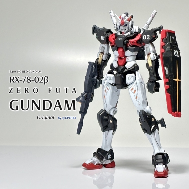 gpo144's tweet image. GQの赤いガンダムと軽キャノンを小改造、同じイメージで全塗装して、オリジナル機にしてみました。
ガンスタさんに投稿してます。
ゼロフタ・ガンダム
gumpla.jp/hg/24975503
マスプロ・ガンダム
gumpla.jp/hg/24975505
#ガンプラ
#ジークアクス