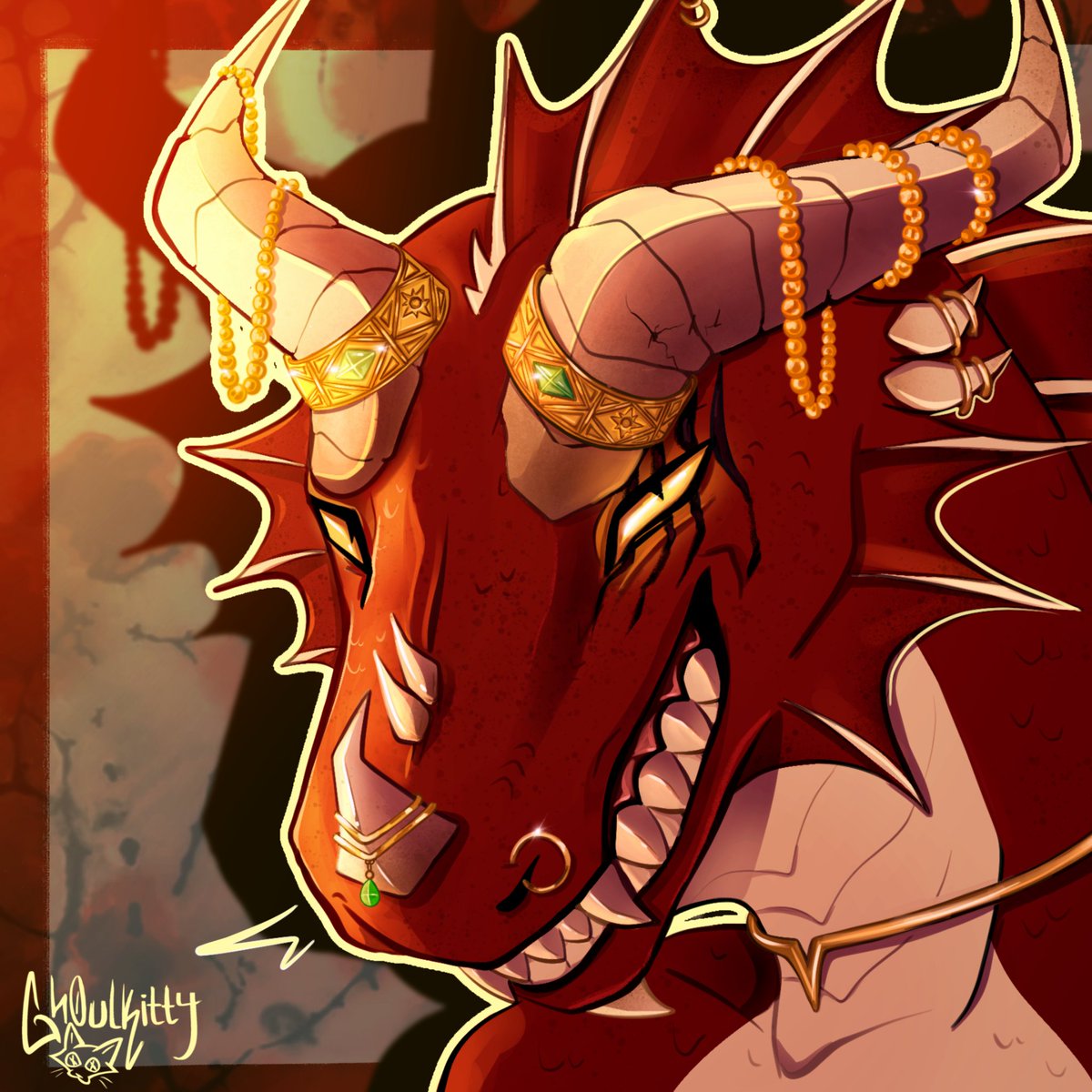 gh0ulkitty1's tweet image. Headshot comm ;3