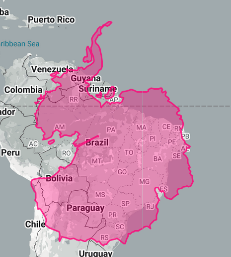 My favorite thing about the Mercator projection is that it turns Antarctica into like a cosmic horror when it's actually smaller than South America