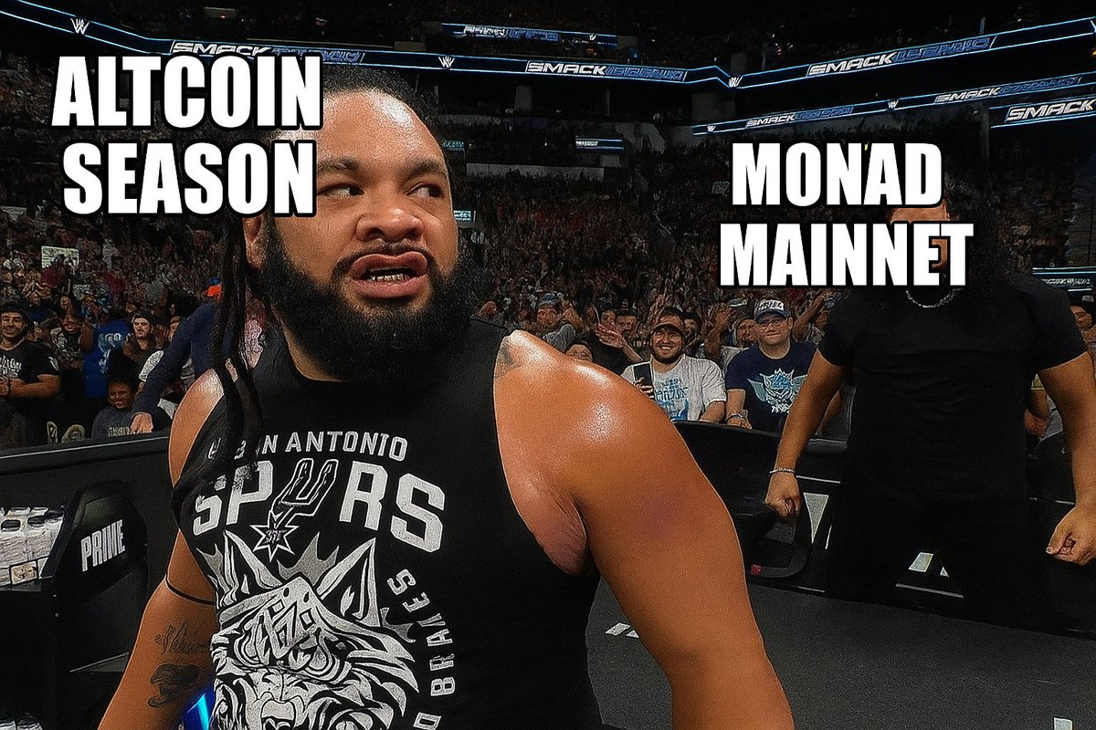 dreamscape_2001's tweet photo. Altseason catching attention... until Monad Mainnet walks in Game about to change.
@monad ๐๐ฅ
#monad #gmonad #purplechain
Gmonad Community ๐ https://t.co/ABRVHAXvuE