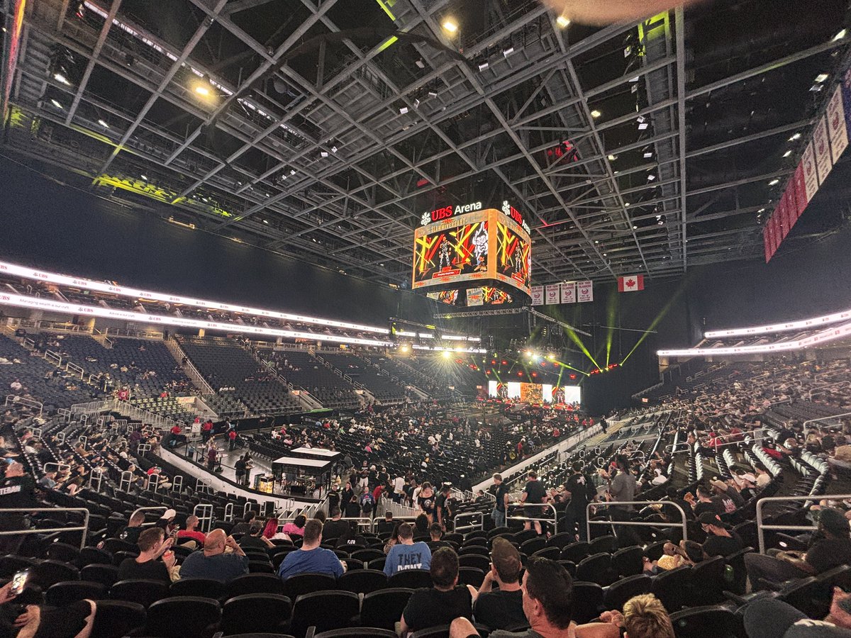 TheMatthewRoyer's tweet image. After being at Rebellion in LA, UBS Arena looks even better for #TNASlammiversary.