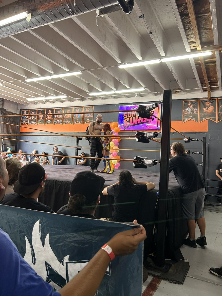 #WWEID showcase in San Diego 👀