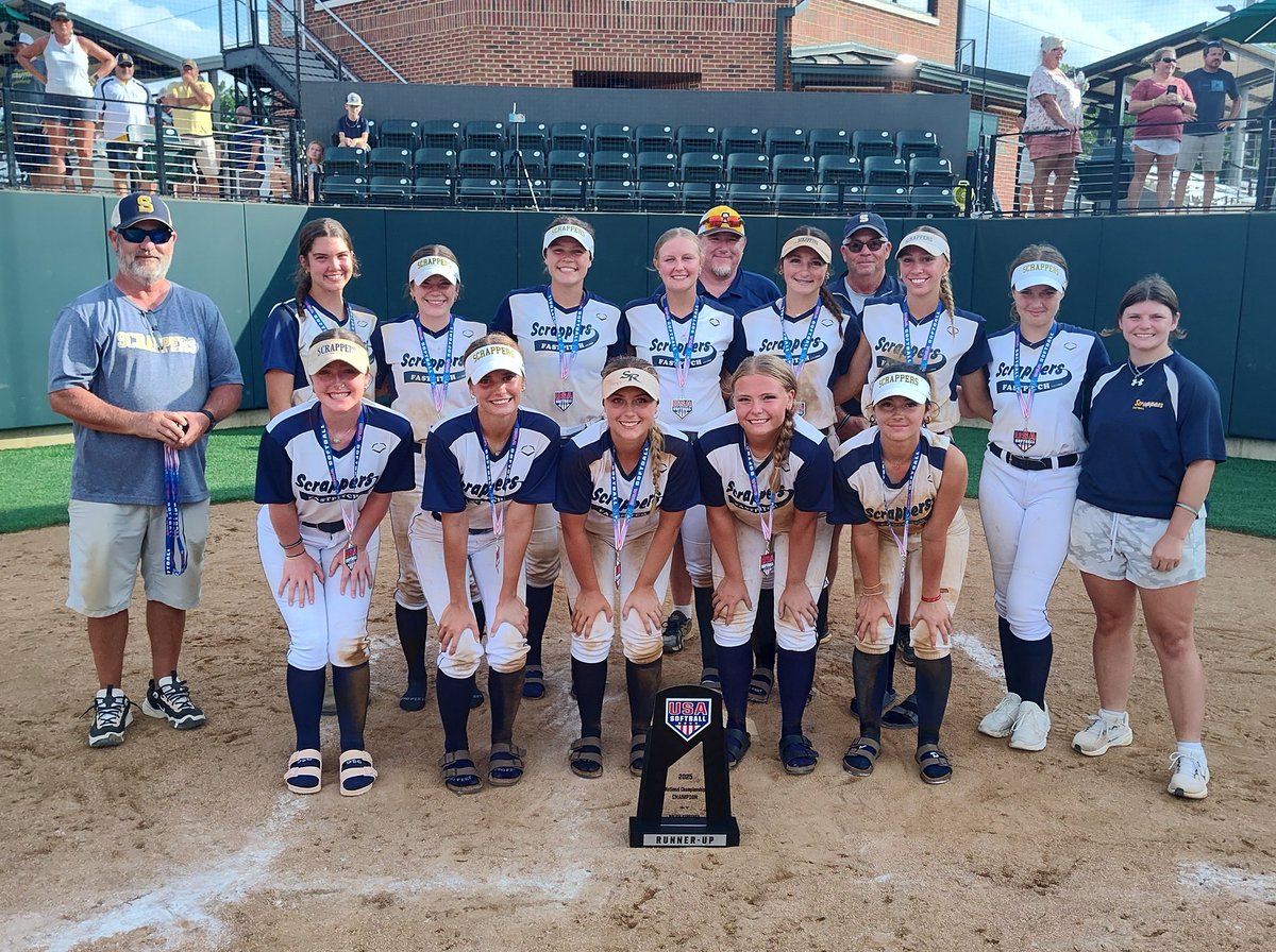 10 games &amp; 70 innings of softball since Thursday with 5 of those games and 37 innings happening today. First time playing together as a team, finishing with a 7-3 record, and bringing home 2nd place in the <a href="/USASoftball/">USA Softball</a> National Championship in <a href="/SalemVA/">City of Salem</a> . Job well done Scrappers!
