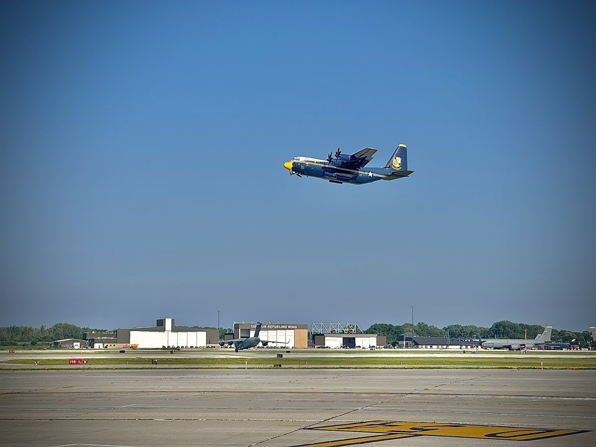 Spiffy visitors at work today.